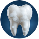 Dental fluorosis icon